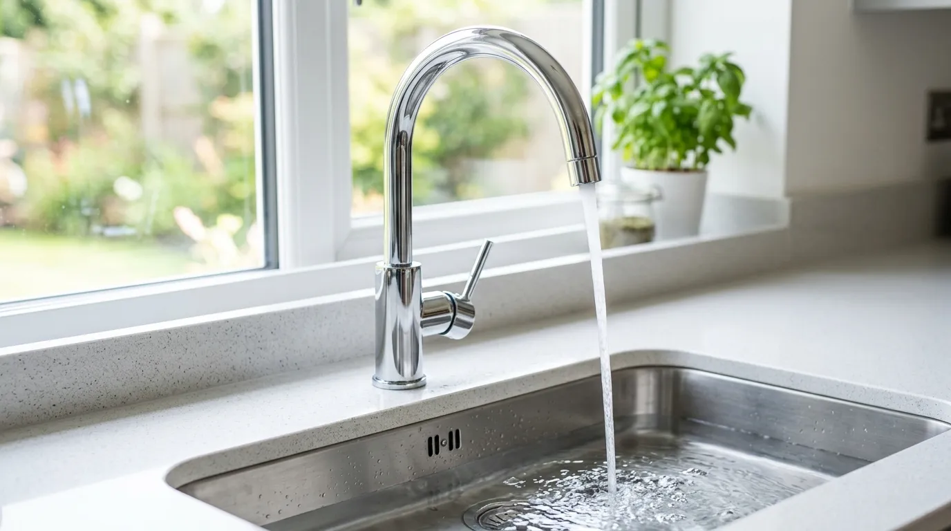 Local Plumbing Master Pros same day plumber fixing a faucet in North Hudson, WI